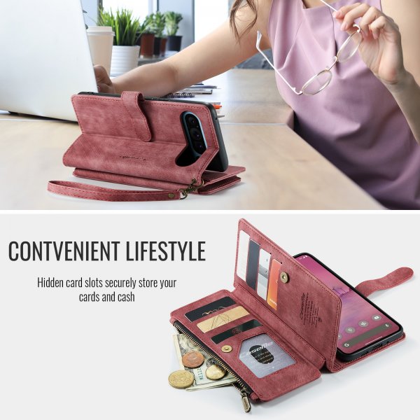CaseMe Google Pixel 10 Pro XL Etui C30 Series Rød