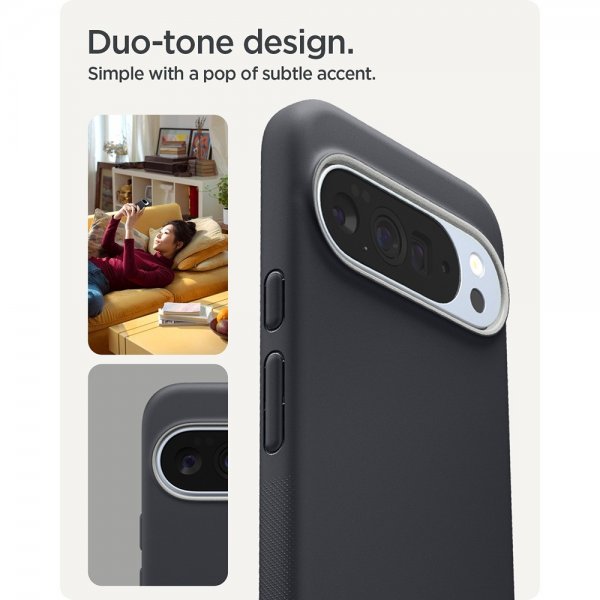 Spigen Google Pixel 10 Pro XL Deksel Nano Pop MagFit Black Sesame