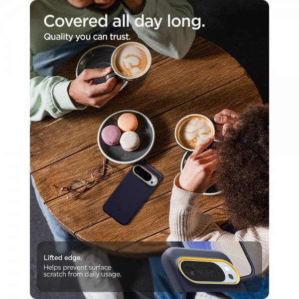 Spigen Google Pixel 10 Pro XL Deksel Nano Pop MagFit Blueberry Navy