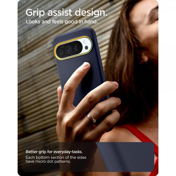 Spigen Google Pixel 10 Pro XL Deksel Nano Pop MagFit Blueberry Navy