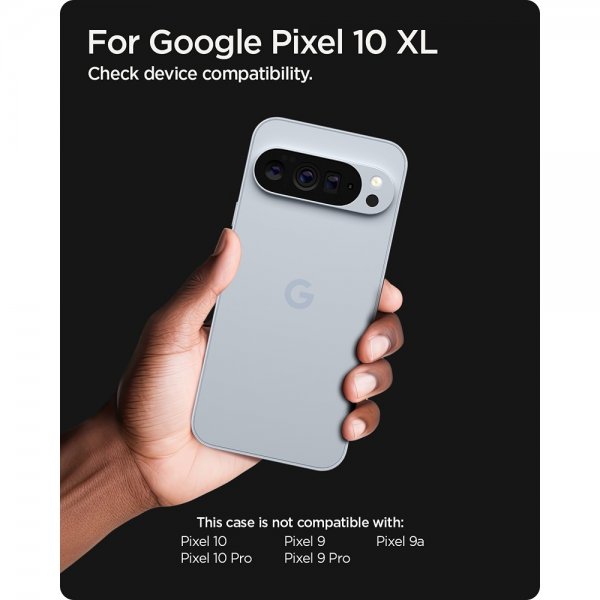Spigen Google Pixel 10 Pro XL Deksel Rugged Armor MagFit Matte Black