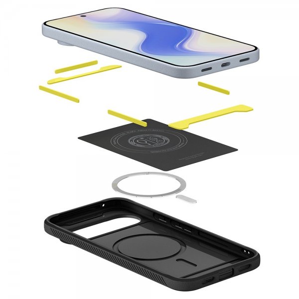 Spigen Google Pixel 10 Pro XL Deksel Rugged Armor MagFit Matte Black