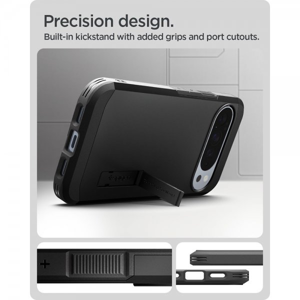 Spigen Google Pixel 10 Pro XL Deksel Tough Armor MagFit Svart