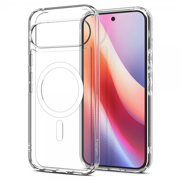 Spigen Google Pixel 10 Pro XL Deksel Ultra Hybrid MagFit Clear White