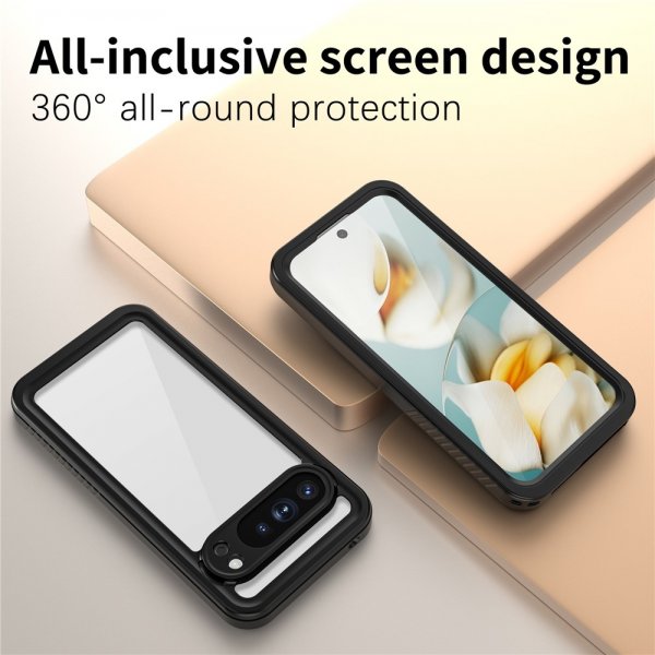 Redpepper Google Pixel 10 Pro XL Deksel Vanntett IP68 Svart