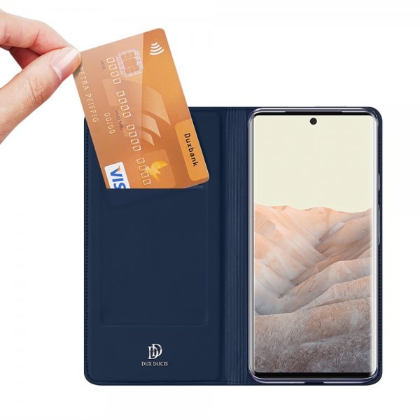 Dux Ducis Google Pixel 6 Pro Etui Skin Pro Series Blå