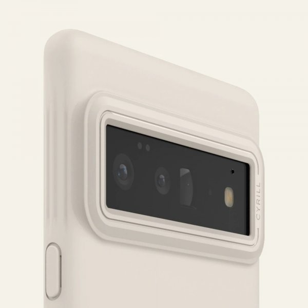 Cyrill Google Pixel 6 Pro Deksel Stone Cream