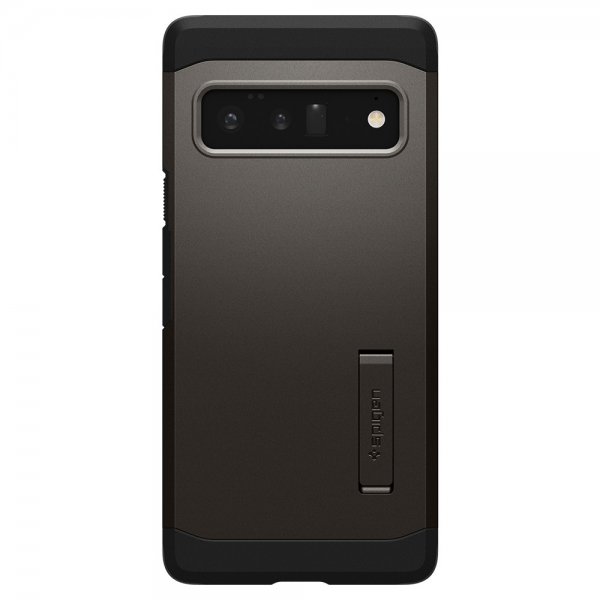 Spigen Google Pixel 6 Pro Deksel Tough Armor Gunmetal