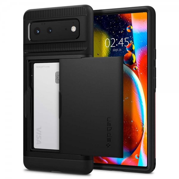 Spigen Google Pixel 6 Deksel Slim Armor CS Svart