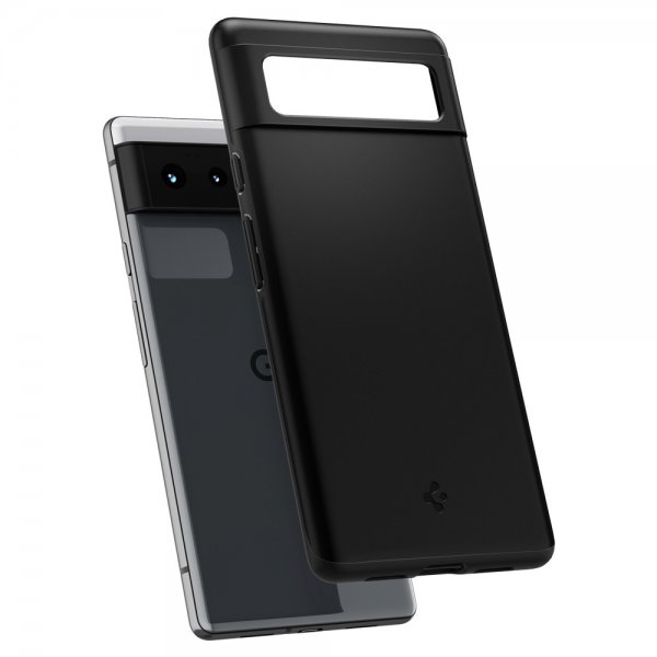 Spigen Google Pixel 6 Deksel Thin Fit Svart
