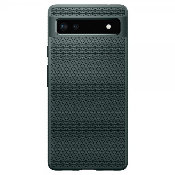 Spigen Google Pixel 6a Deksel Liquid Air Midnight Green