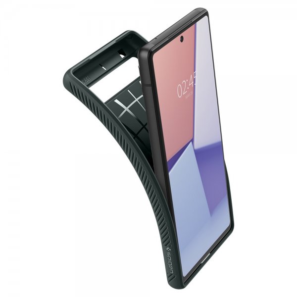 Spigen Google Pixel 6a Deksel Liquid Air Midnight Green
