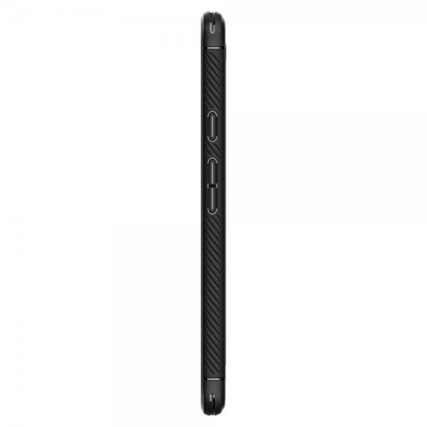 Spigen Google Pixel 6a Deksel Rugged Armor Matte Black