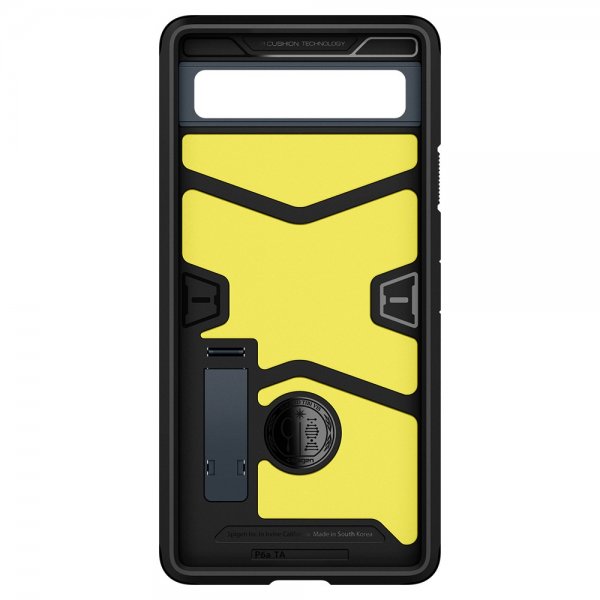 Spigen Google Pixel 6a Deksel Tough Armor Metal Slate