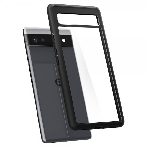 Spigen Google Pixel 6a Deksel Ultra Hybrid Matte Black
