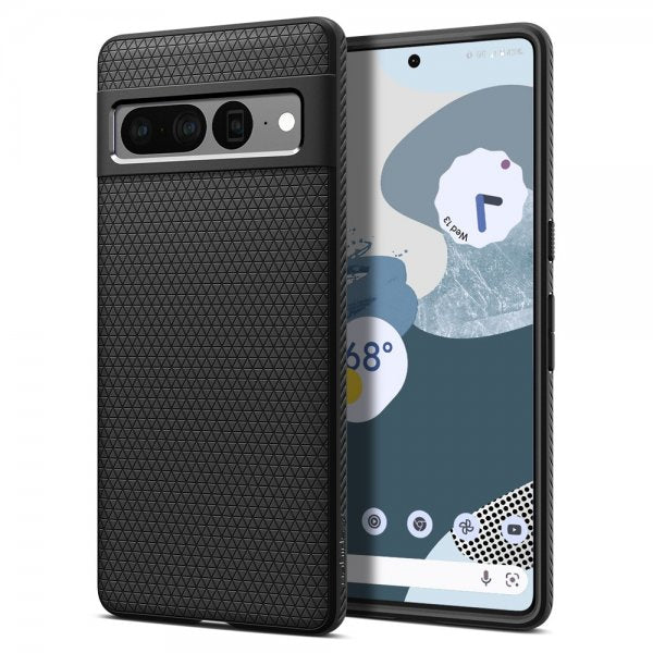 Spigen Google Pixel 7 Pro Deksel Liquid Air Matte Black