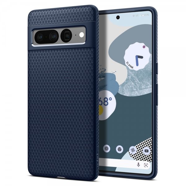 Spigen Google Pixel 7 Pro Deksel Liquid Air Navy Blue