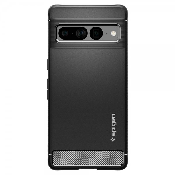 Spigen Google Pixel 7 Pro Deksel Rugged Armor Matte Black