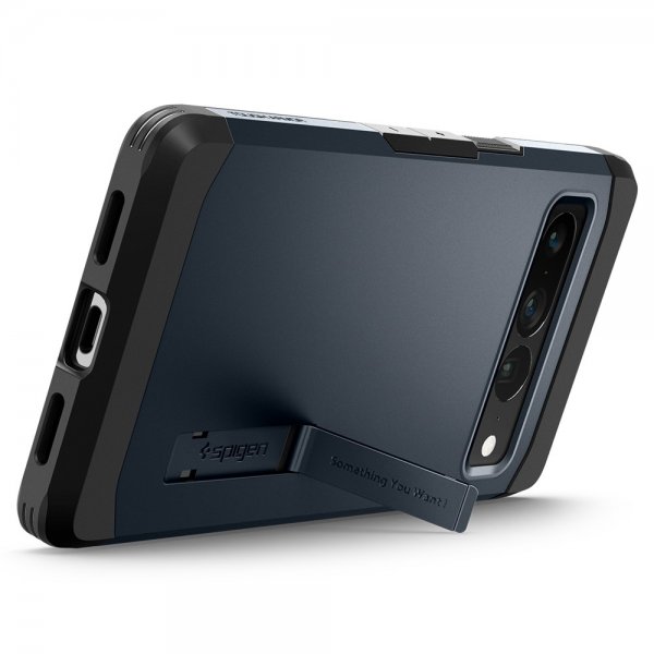 Spigen Google Pixel 7 Pro Deksel Tough Armor Metal Slate