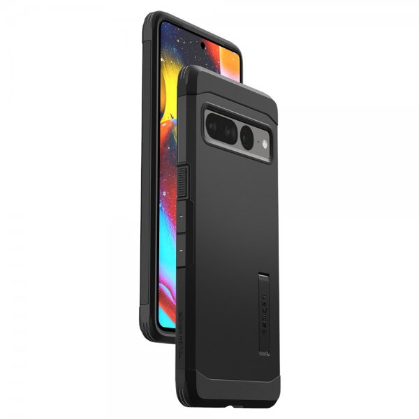 Spigen Google Pixel 7 Pro Deksel Tough Armor Svart