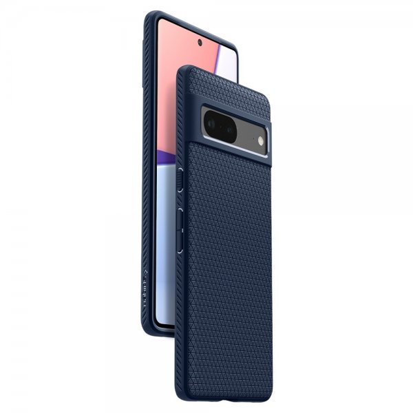 Spigen Google Pixel 7 Deksel Liquid Air Navy Blue