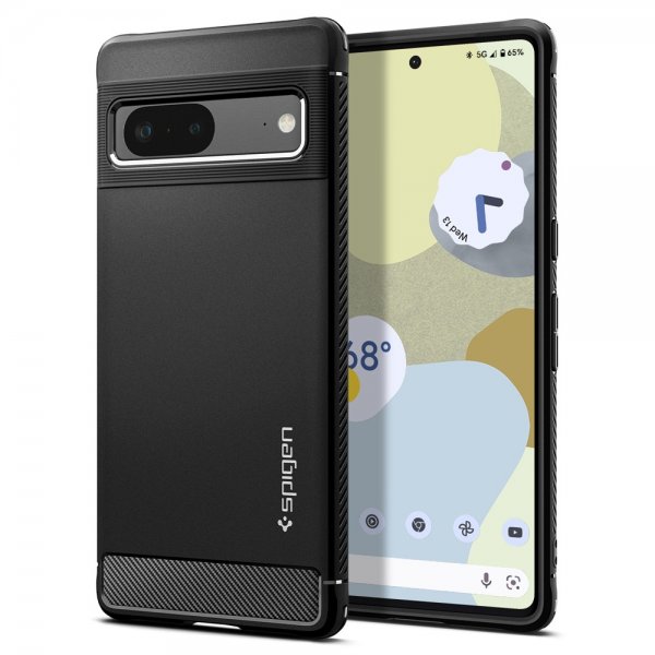 Spigen Google Pixel 7 Deksel Rugged Armor Matte Black