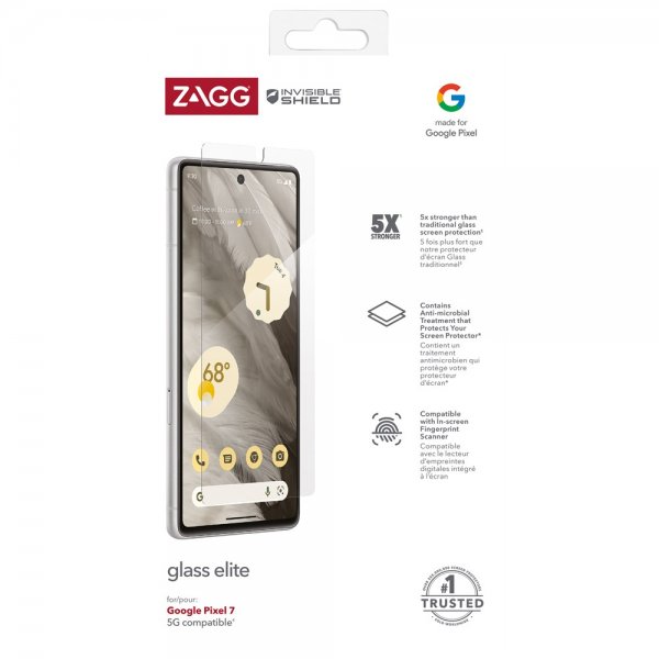 Zagg InvisibleShield Google Pixel 7 Skjermbeskytter Glass Elite