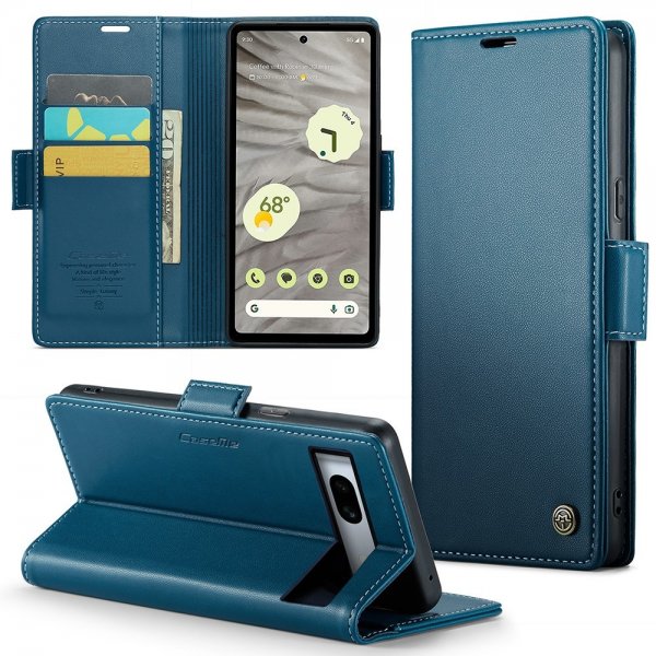 CaseMe Google Pixel 7a Etui 023 Series Blå