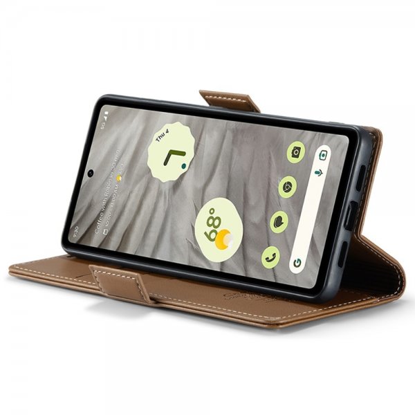 CaseMe Google Pixel 7a Etui 023 Series Brun