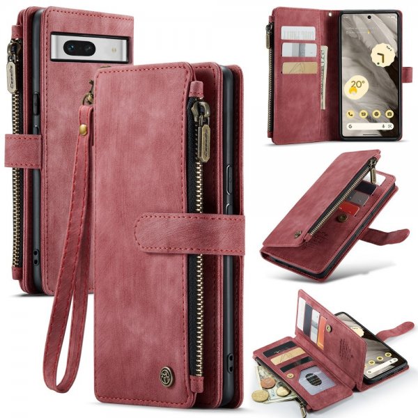 CaseMe Google Pixel 7a Etui C30 Series Rød