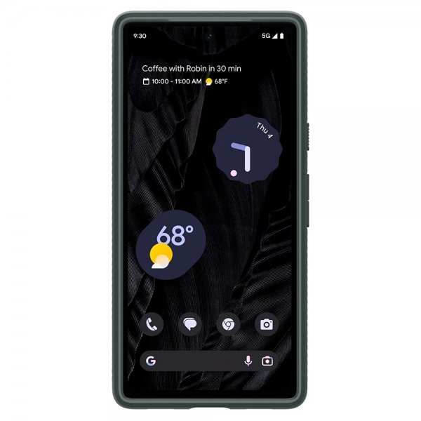 Spigen Google Pixel 7a Deksel Liquid Air Abyss Green