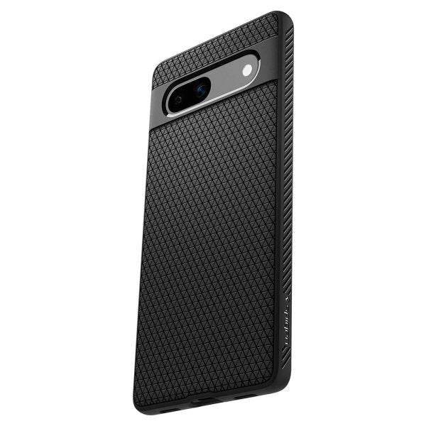 Spigen Google Pixel 7a Deksel Liquid Air Matte Black