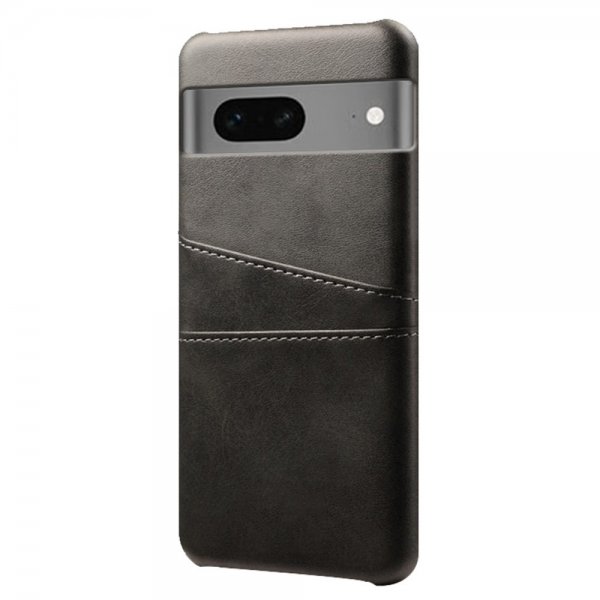 Google Pixel 7a Deksel med To Kortlommer Svart