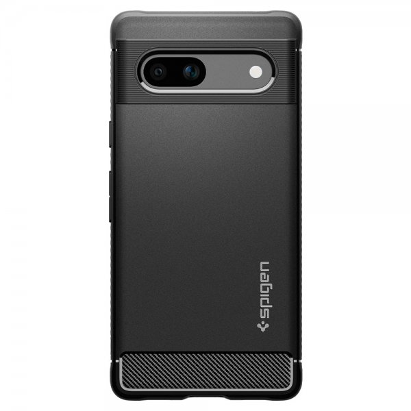 Spigen Google Pixel 7a Deksel Rugged Armor Matte Black