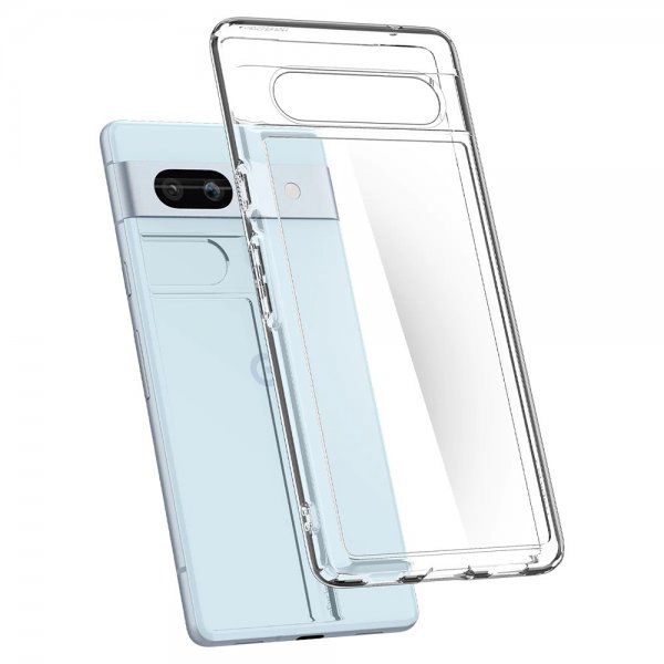 Spigen Google Pixel 7a Deksel Ultra Hybrid Crystal Clear