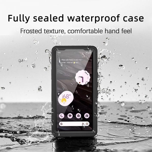 Redpepper Google Pixel 7a Deksel Vanntett IP68 Svart