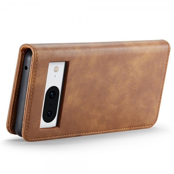 Dg.Ming Google Pixel 8 Etui Avtagbart Deksel Brun