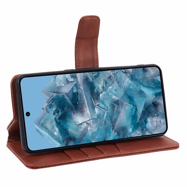 Nordic Covers Google Pixel 8 Pro Etui Essential Leather Maple Brown