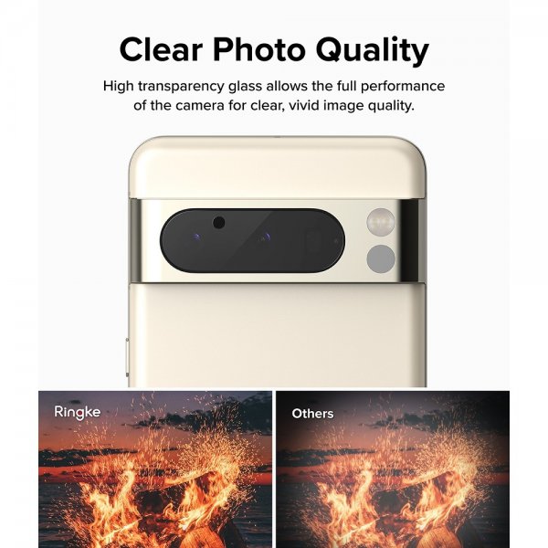 Ringke Google Pixel 8 Pro Kamerabeskytter Camera Protector Glass 3-pack