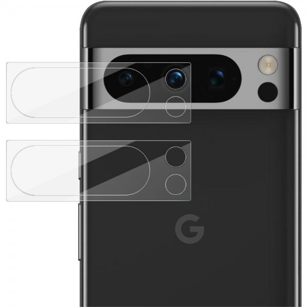 Imak Google Pixel 8 Pro Kamerabeskytter i Herdet Glass 2-pakning