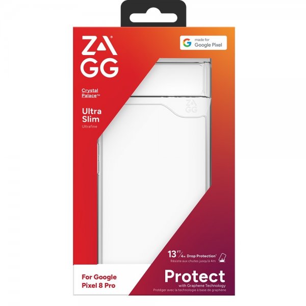 Zagg Google Pixel 8 Pro Deksel Crystal Palace Transparent