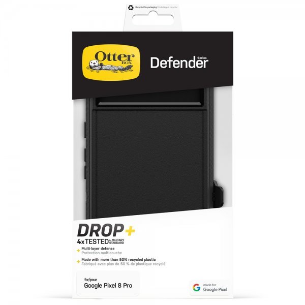 Otterbox Google Pixel 8 Pro Deksel Defender Svart