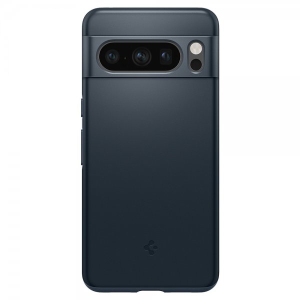 Spigen Google Pixel 8 Pro Deksel Thin Fit Metal Slate