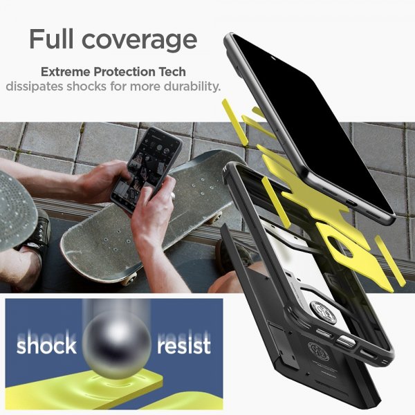 Spigen Google Pixel 8 Pro Deksel Tough Armor Svart