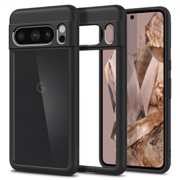 Spigen Google Pixel 8 Pro Deksel Ultra Hybrid Matte Black