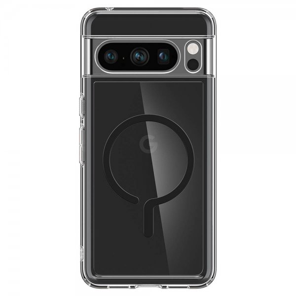 Spigen Google Pixel 8 Pro Deksel Ultra Hybrid OneTap Ring MagFit Svart