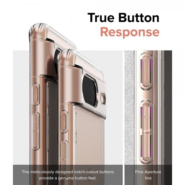 Ringke Google Pixel 8 Deksel Fusion Matte Clear