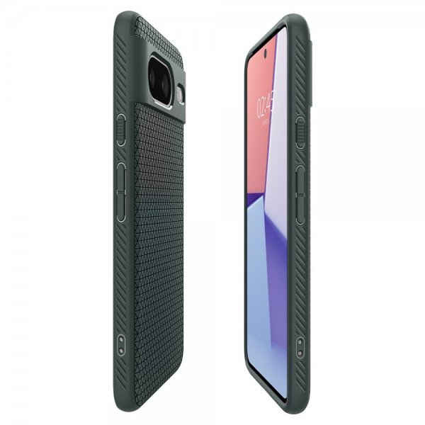Spigen Google Pixel 8 Deksel Liquid Air Abyss Green