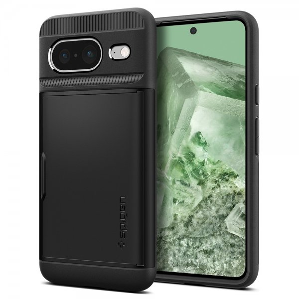 Spigen Google Pixel 8 Deksel Slim Armor CS Svart