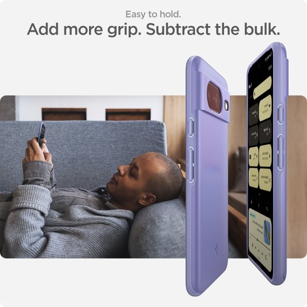 Spigen Google Pixel 8 Deksel Thin Fit Awesome Violet